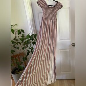 Striped Maxi Dress